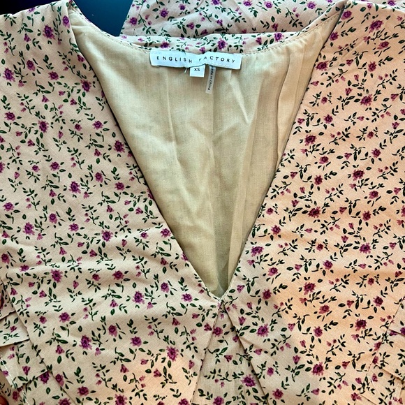 EUC English Factory Minidress Size XS - Picture 3 of 3